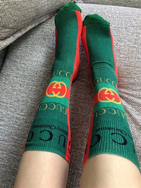 gucci socks womens uk|Gucci thigh high socks.